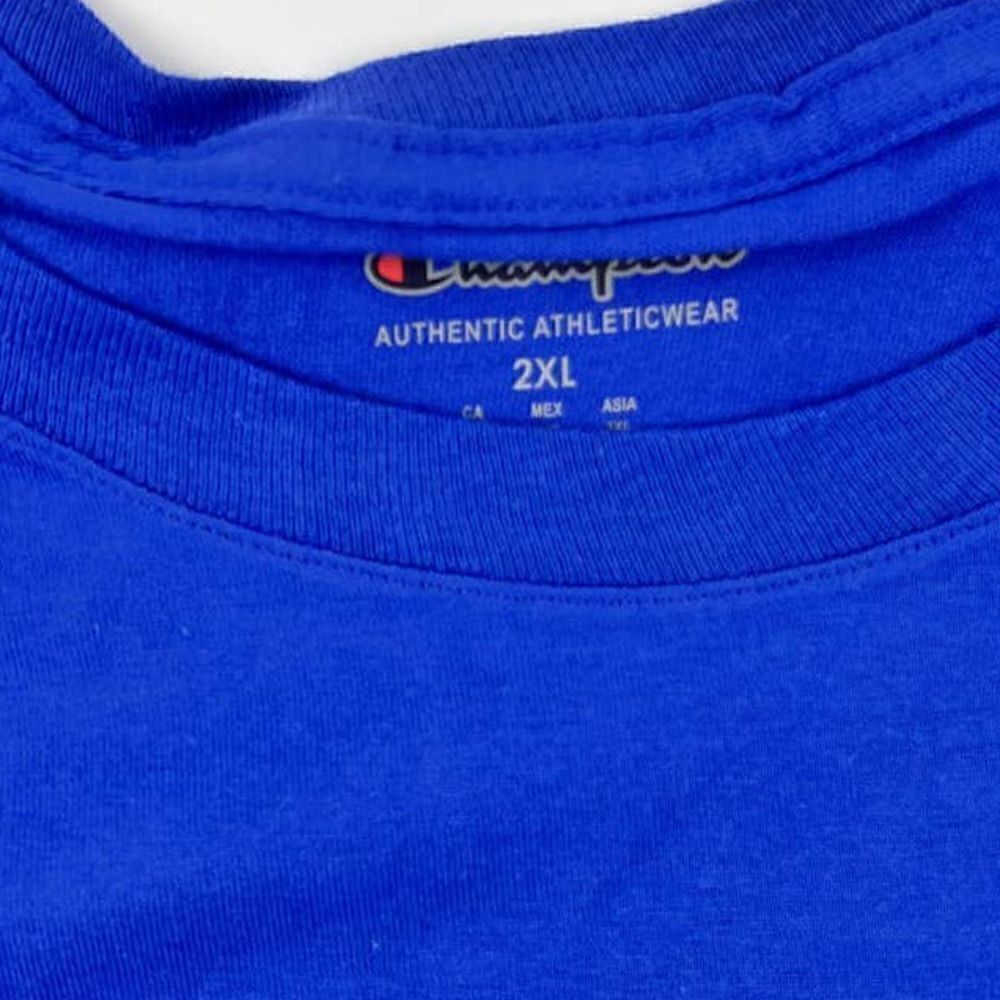 New Champion NHL Islanders Men US 2XL Blue T-Shirt Heritage Tee Athletic XXL - Picture 6 of 7